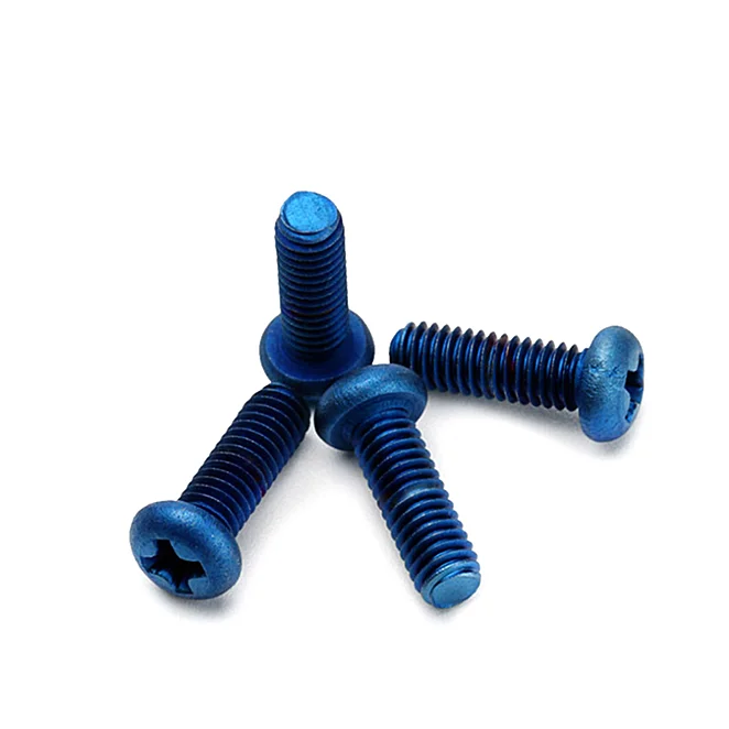 Gr5 Anodized Colored M3 M4 M5 M6 M7 M8 M10 Bicycle Motorcycle Titanium Screw In China Wholesale Screws