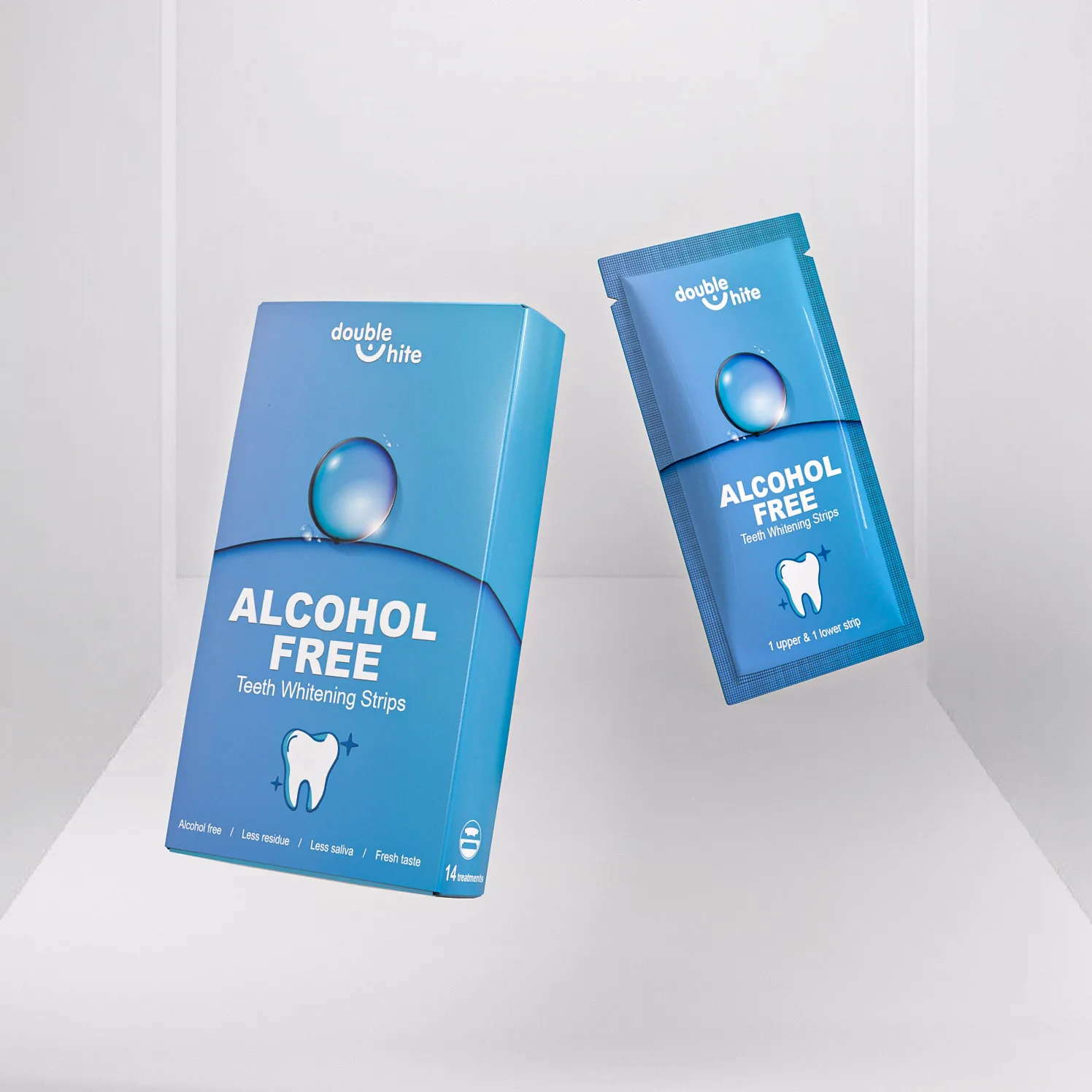 Tooth whitener strip oral care dental bleaching mouth fresher strips