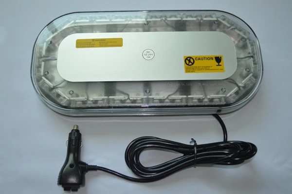 ECE R65 R10 ultra bright 3 watt roof top magnetic mount car strobe beacon towing truck beacon light