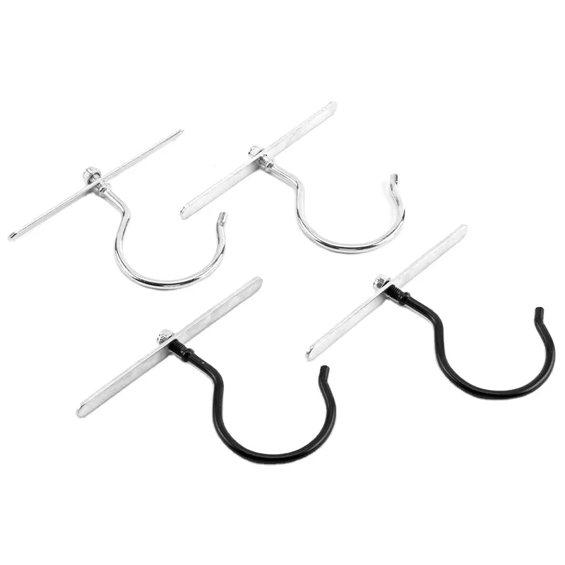 Hanger Accessory Hook Aluminum Flexible Hook Hanging Clothing Rack Metal Stainless Steel Hanger Le crochet for Clothing
