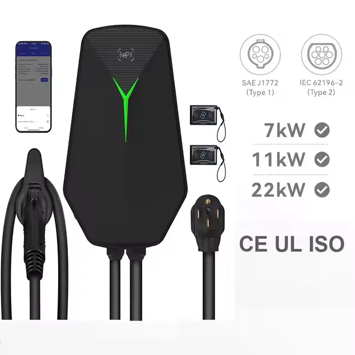 Хорошая цена 7 кВт 22 домашнее зарядное устройство для электромобиля