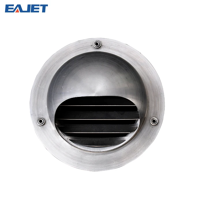Fresh air system hotels commercial restaurant home wall round air vent cap ball weather louver