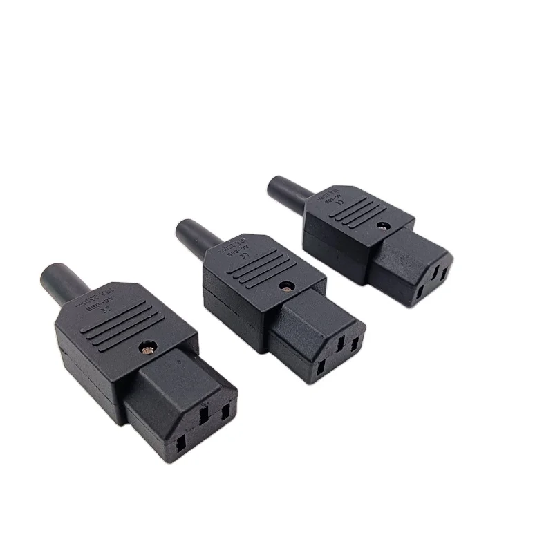 IEC 60320 C13 C14 C15 C19 Male Female Adapter Assembly Plug connectors