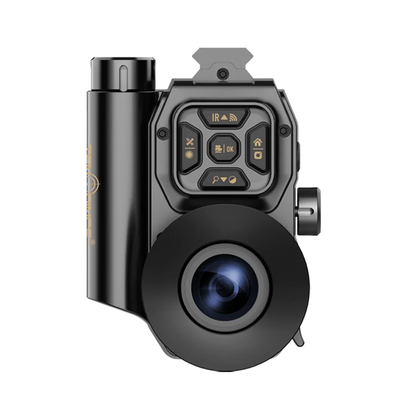 Tenrings Clip On Front Night Vision Scope 1080P/4K Sensor 350m Ir Rangefinder 1000m For Hunting