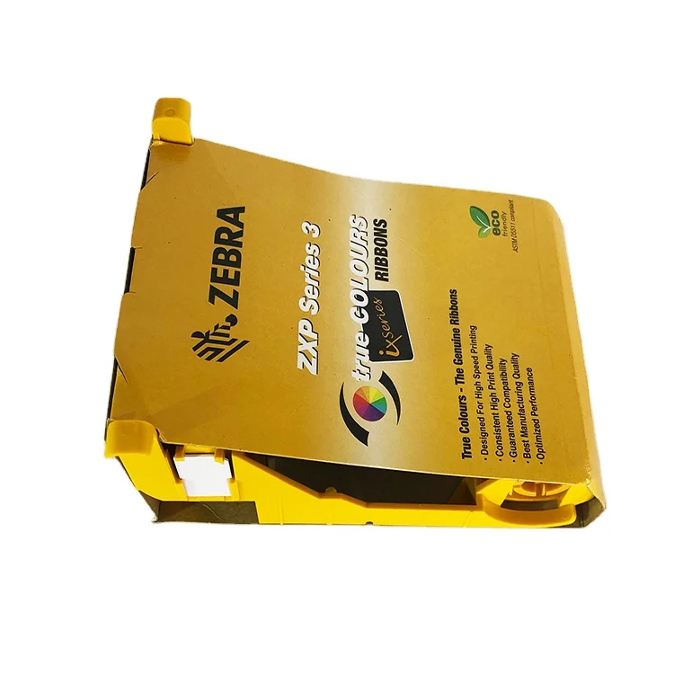 Zebra Original Zxp Series 3 Ymcko цветная лента 800033-340 280 изображения-купить