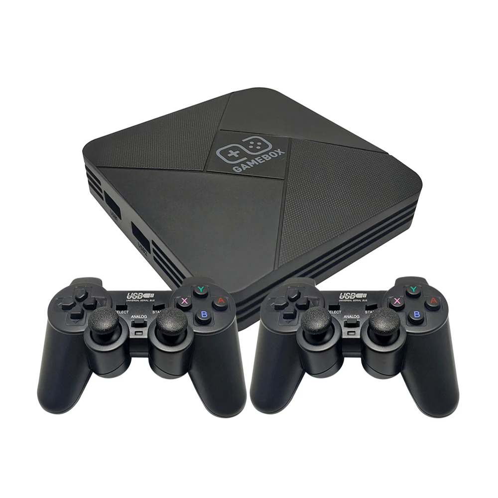 Updated S905L Chip Retro Video Gaming Console Arcade Wifi HD TV Game Box 40000 games with Dual Wireless Controller