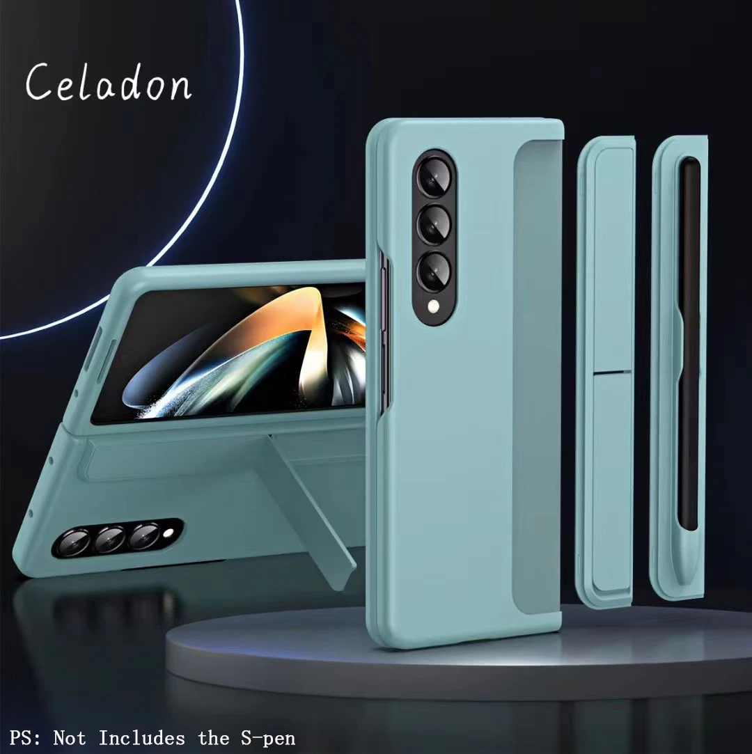 Hot selling TPU PC phone case with stand mobile cover for samsung Z FOLD 3/4