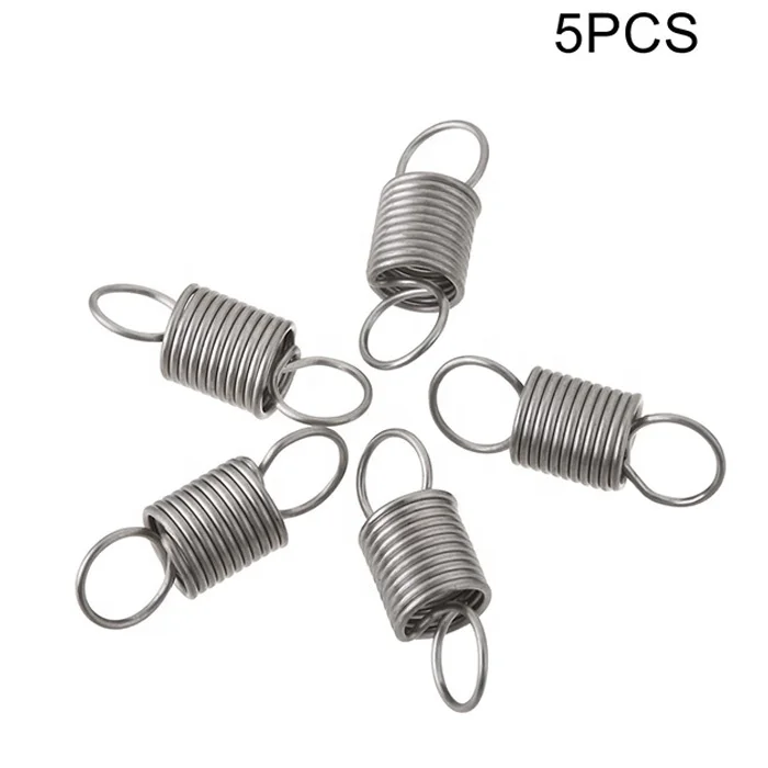 Stainless Helical Constant High Extension Spiral Power Galvanized Double Hook Small Coil Tension Springs manufacturers