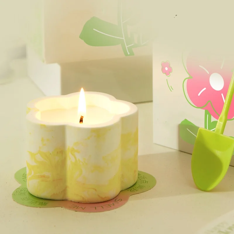 custom small candle holders personalized wedding pottery candle matte black candles