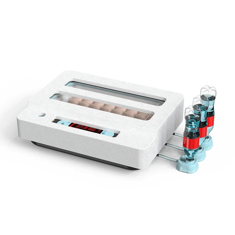 Small size egg incubator hatching 90 quail eggs fully automatic temperature and humidity