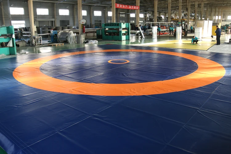 Yujishan IJF Approved Wrestling Mat Cover Wrestling Mat 12m Sumo Wrestling Mat