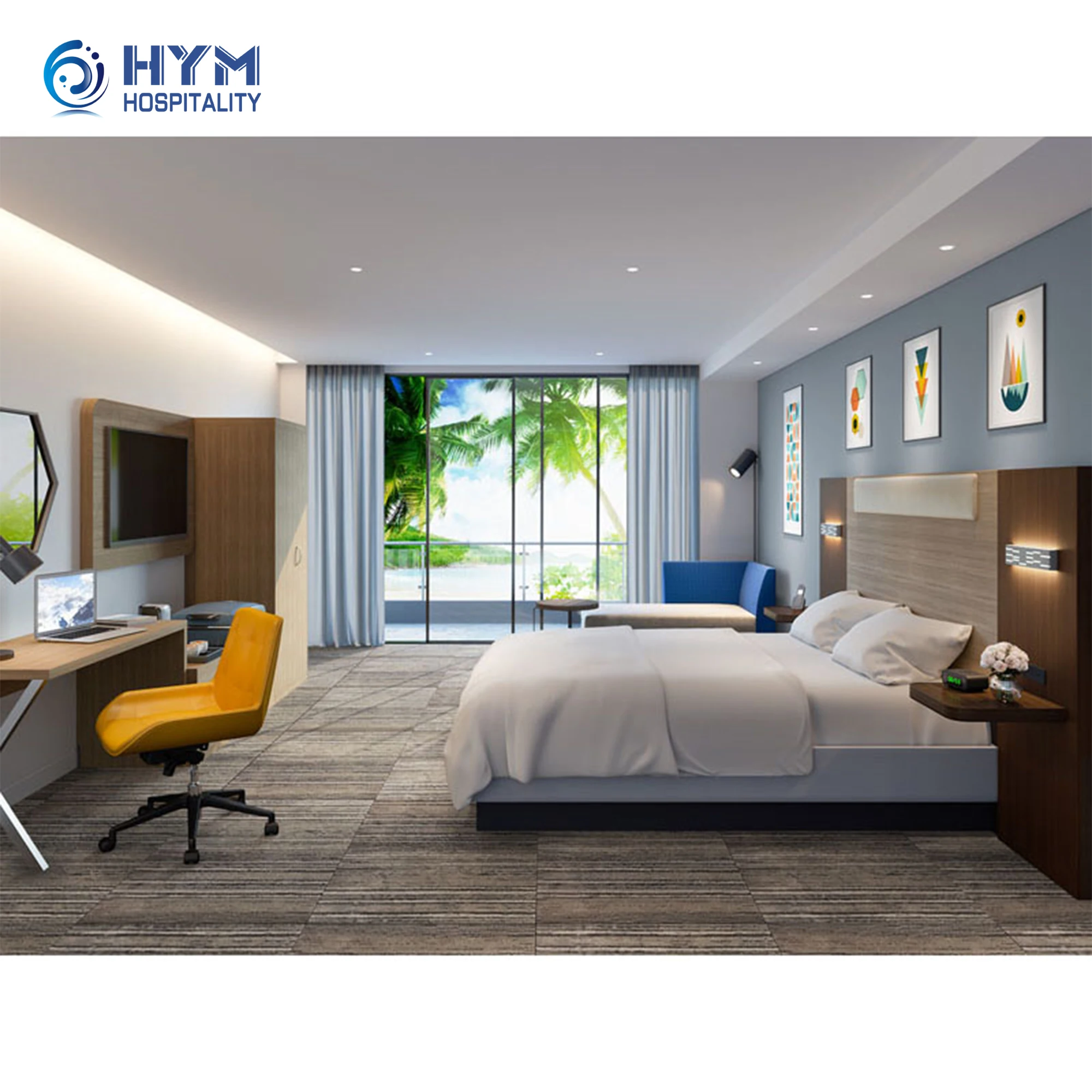Holiday Inn Express IHG Project гостиничная мебель коммерческие гостиничные спальные наборы