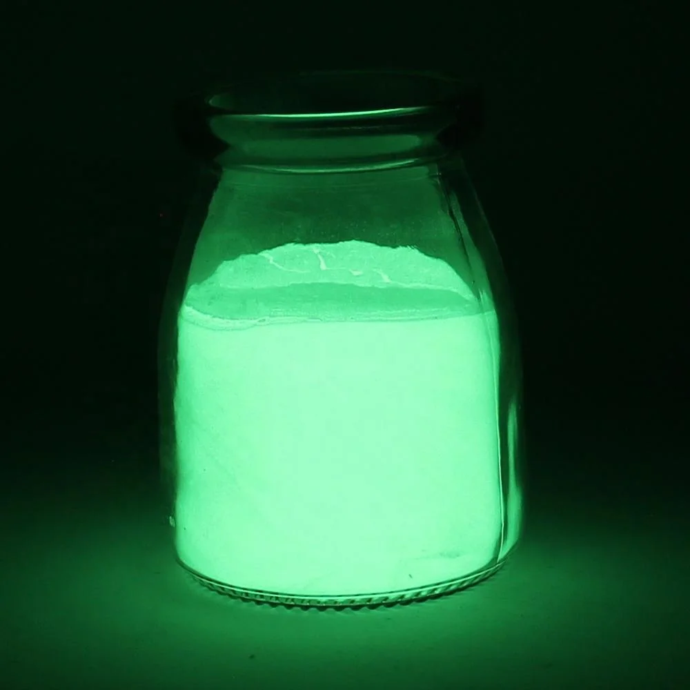 long effect phosphor powder photoluminescent pigment powder glow in the dark pigment powder for plastic injection molding