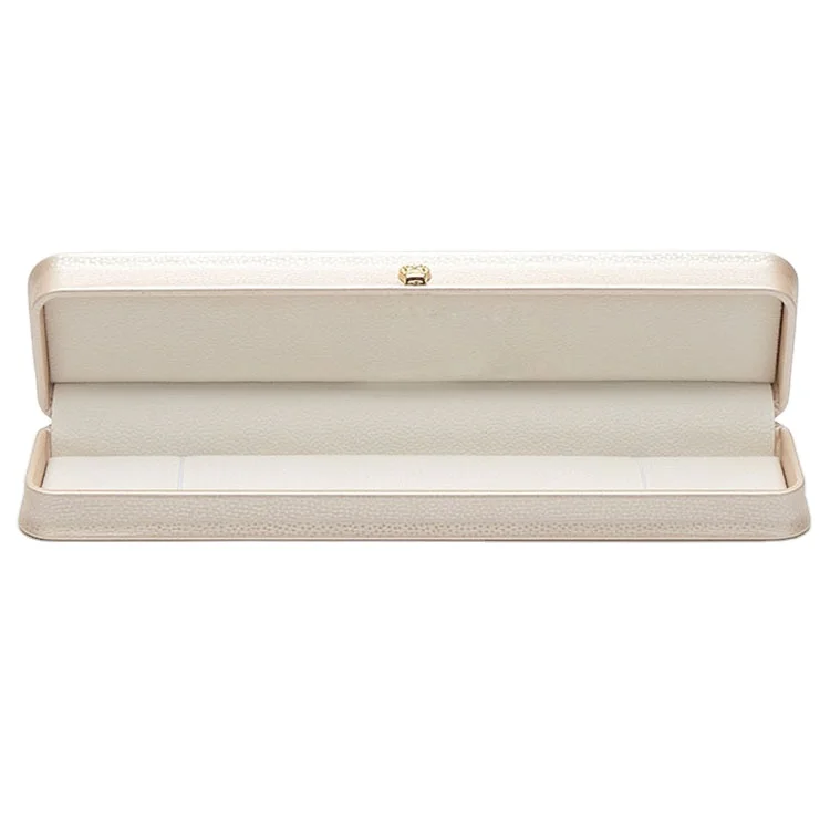 Fashion Luxury Pure White Custom Logo PU Leather Velvet Insert Jewelry Set Box Packaging Earring Necklace Ring Boxes