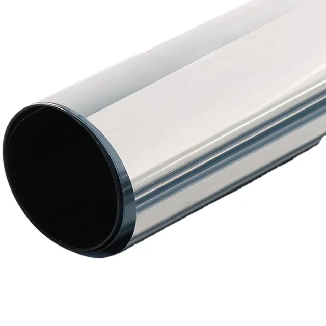 VLT15% decorative protective glass stained mirror film sun control window film