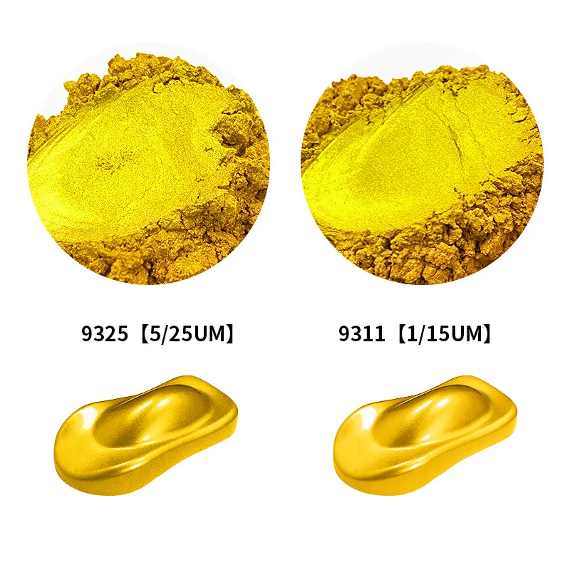 Manufacturers spot wholesale gold pearlescent powder for plastic ceramic pigments
