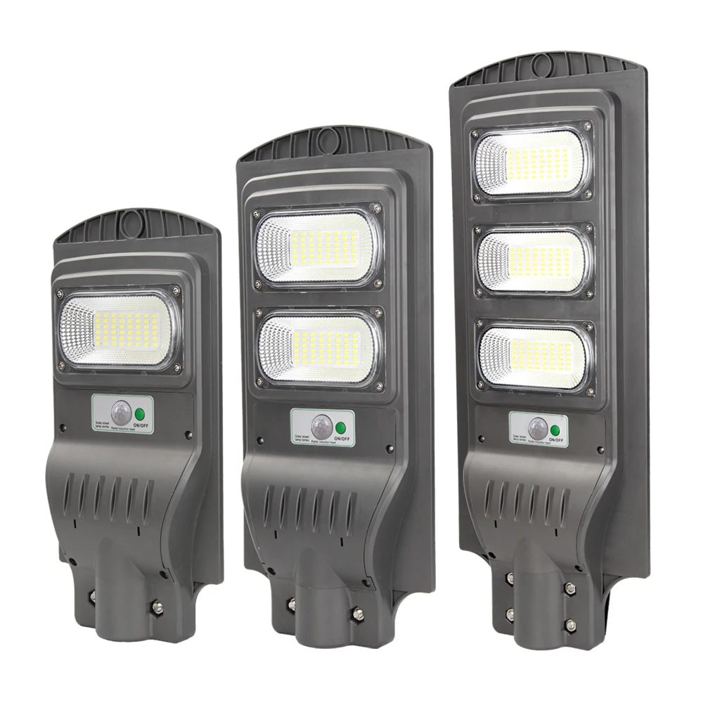 Easy install all in one solar led street light IP65 outdoor ABS housing with pole wholesale led prices list