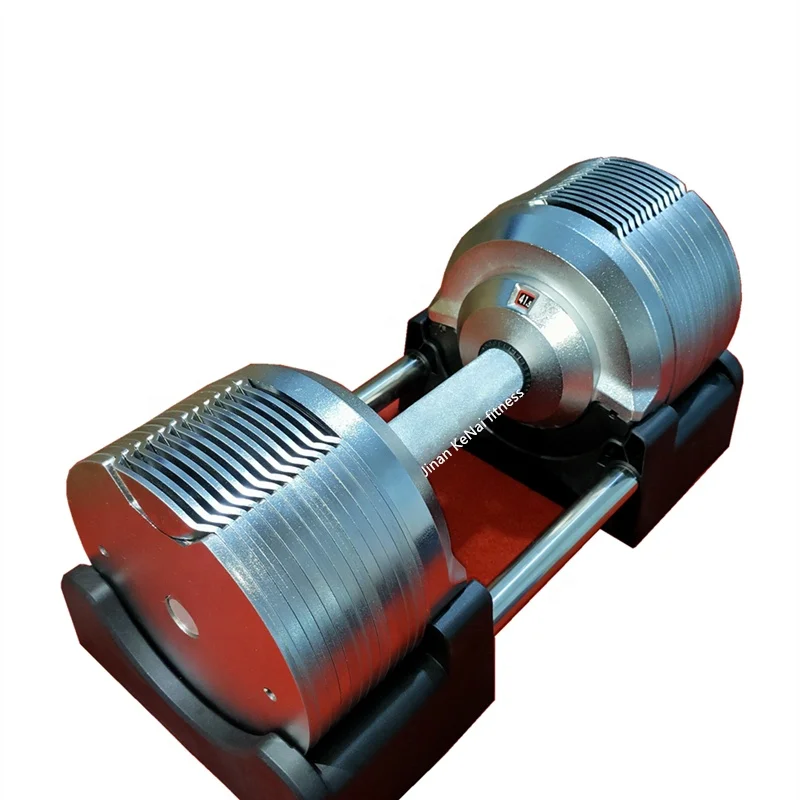latest technological breakthrough the maximum  patent 32kg 40kg 90LB  all steel weight control new chrome adjustable dumbbells