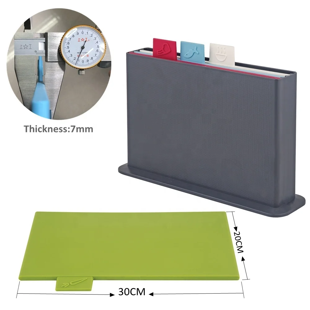 High Quality Folding Cutting Board Silicone Kitchen Products New Kitchen Gadget  Flexible Kitchen Utensils