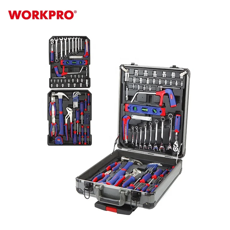  Набор инструментов WORKPRO 111PC с алюминиевой