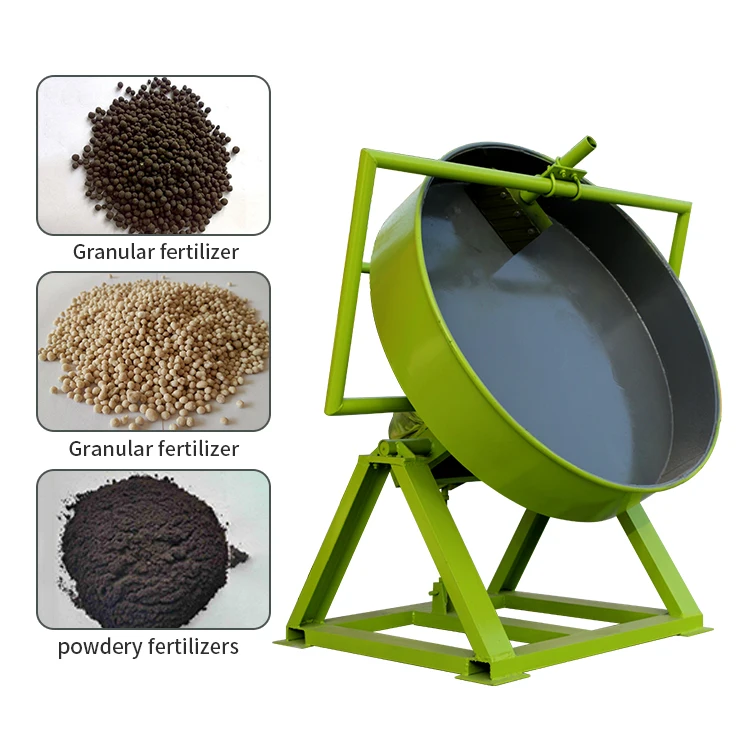 Machinery for biofertilizer granules fertilizer granulator machine disc granulator for sale