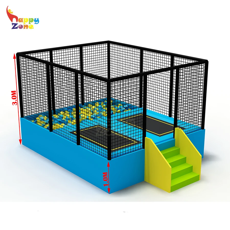 Small area Trampoline manufacturer Indoor Trampoline parks jump bed bounce bed