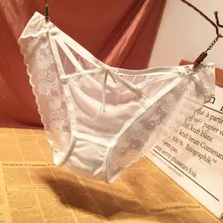 Amazon Wholesale panties G-string Underwear Luxury panties French Lace underwear for lady