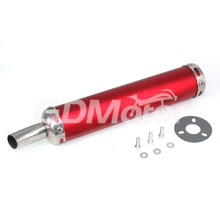 Chinese supplier universal Stainless steel motorcycle exhaust muffler universal Slip-On Silencer