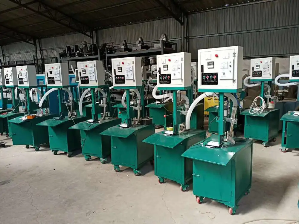 smart flexible single head pe tarpaulin welding machine can used for the middle and four sides joint