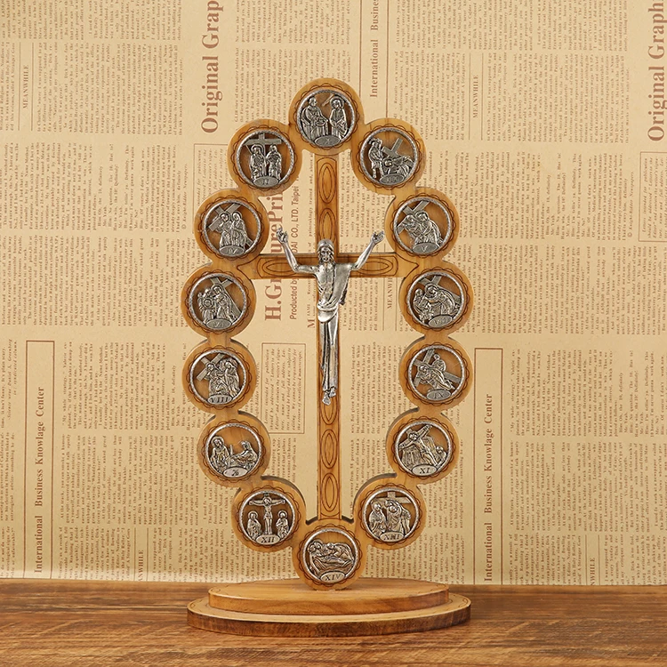 Catholic Gifts Jewelry Christian Cross Home Chapel Decor Cross Crucifix Relics Exquisite Rood