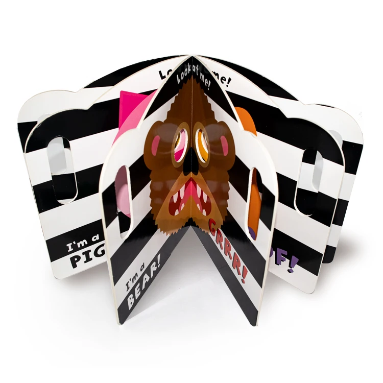 Professional Board Book Factory Custom Electronic Sound Board Printing Board Book For Kids