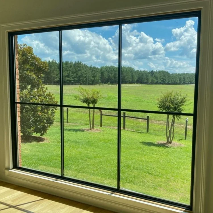 Factory Direct Selling Big Fixed Picture Window Customized aluminium windows extra large picture window