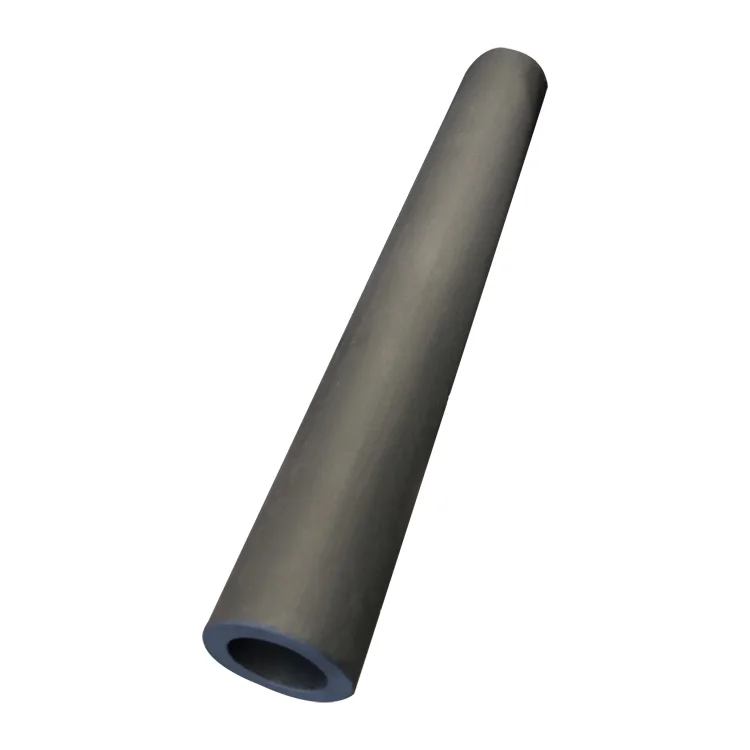 Hot Sale Black Sic Silicon Carbide Tube For Intermediate Frequency Heating Forging Furnace//