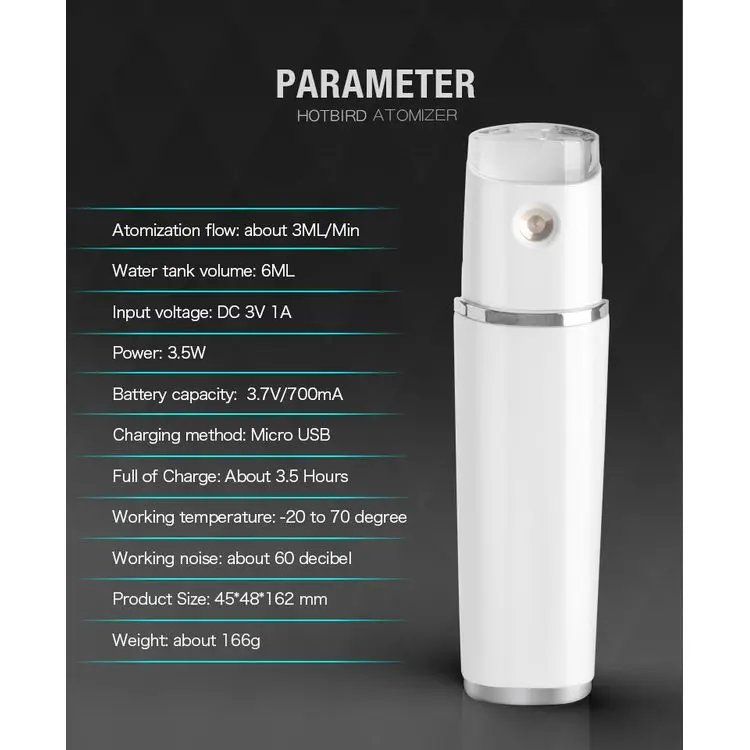 ultrasonic light therapy facial steamer skin rejuvenation cosmetic electric facial massager