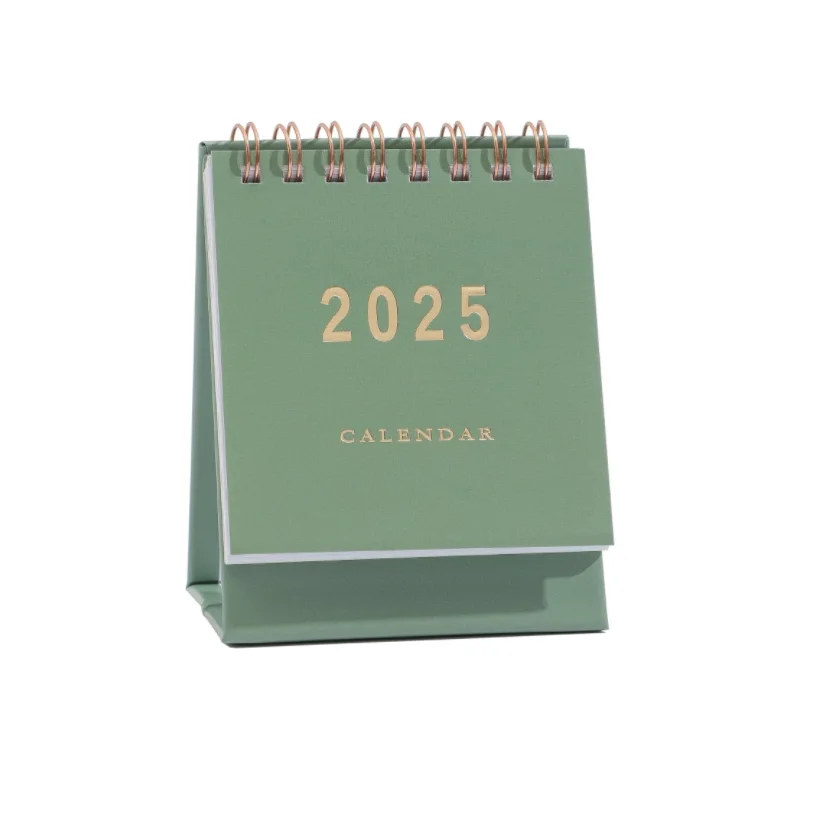 Personalized with Your Brand Logo Personal Mini Small Wall Calendar Printing Custom Monthly Desk Calendar 2025