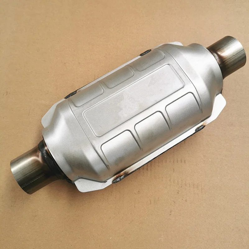 
Three way Oval Universal Catalytic Converter with ceramic substrate LL-0219-1 