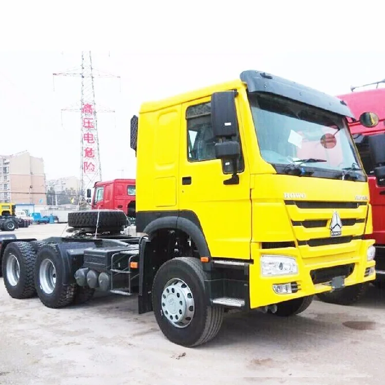 371hp HW19710 Gearbox 6x4 China Used Tractor Truck For Sale