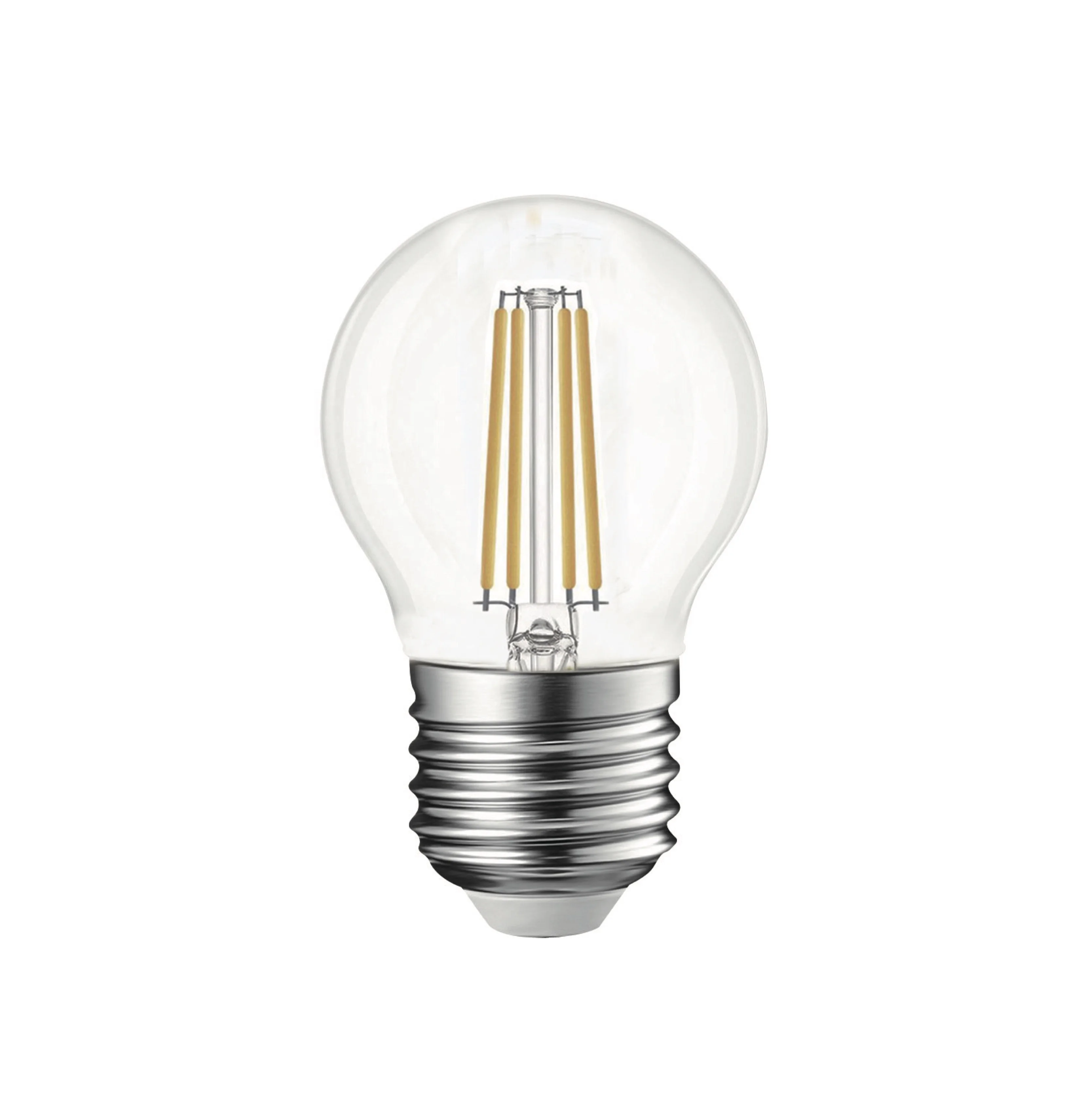 Wholesale Price 2w 4w 6w Globe Lamp E26 E27 E14 E12 Dimmable Non-Dimmabel  P45 G45 Led Filament Bulb