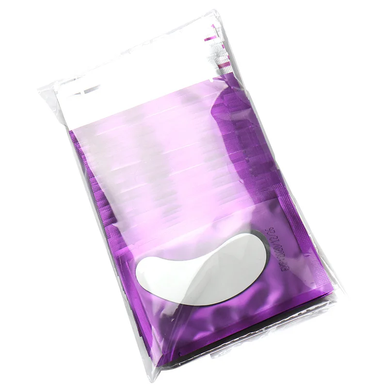 Under Eye Pads Patch Set Eyelash Extensions Pads Hydrogel Under Eye Gel Pads 50 Natural Pink Purple Green Quantity Silver White