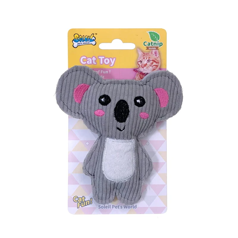 Заводская игрушка для кошек, Новое поступление, Мягкие Плюшевые Интерактивные игрушки для кошачьей мяты, животные