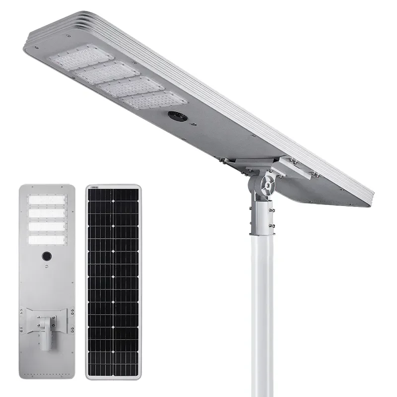 High Quality 150w 16000lm High Wattage Energy Saving Smart Outdoor Waterproof All in one Led Solar Street Light