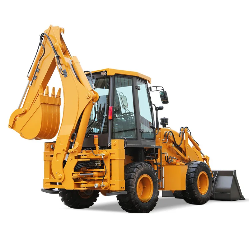 3Ton абсолютно новый экскаватор-погрузчик мини-трактор с фронтальным погрузчиком и экскаватором