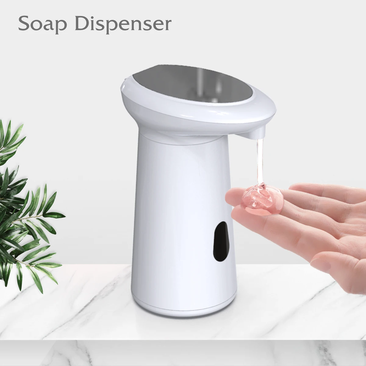 LCD Display High Quality Smart Sensor Touch Free Automatic For Home Bathroom Liquid Soap Dispenser