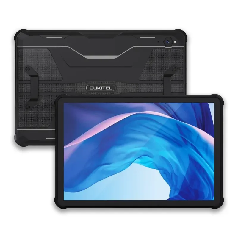 OUKITEL RT5 8GB 256GB Rugged Tablet 11000mAh 10.1 Inch FHD+ Display Android 13 Tablets 16MP Camera 33W Charged Dual 4G Pad