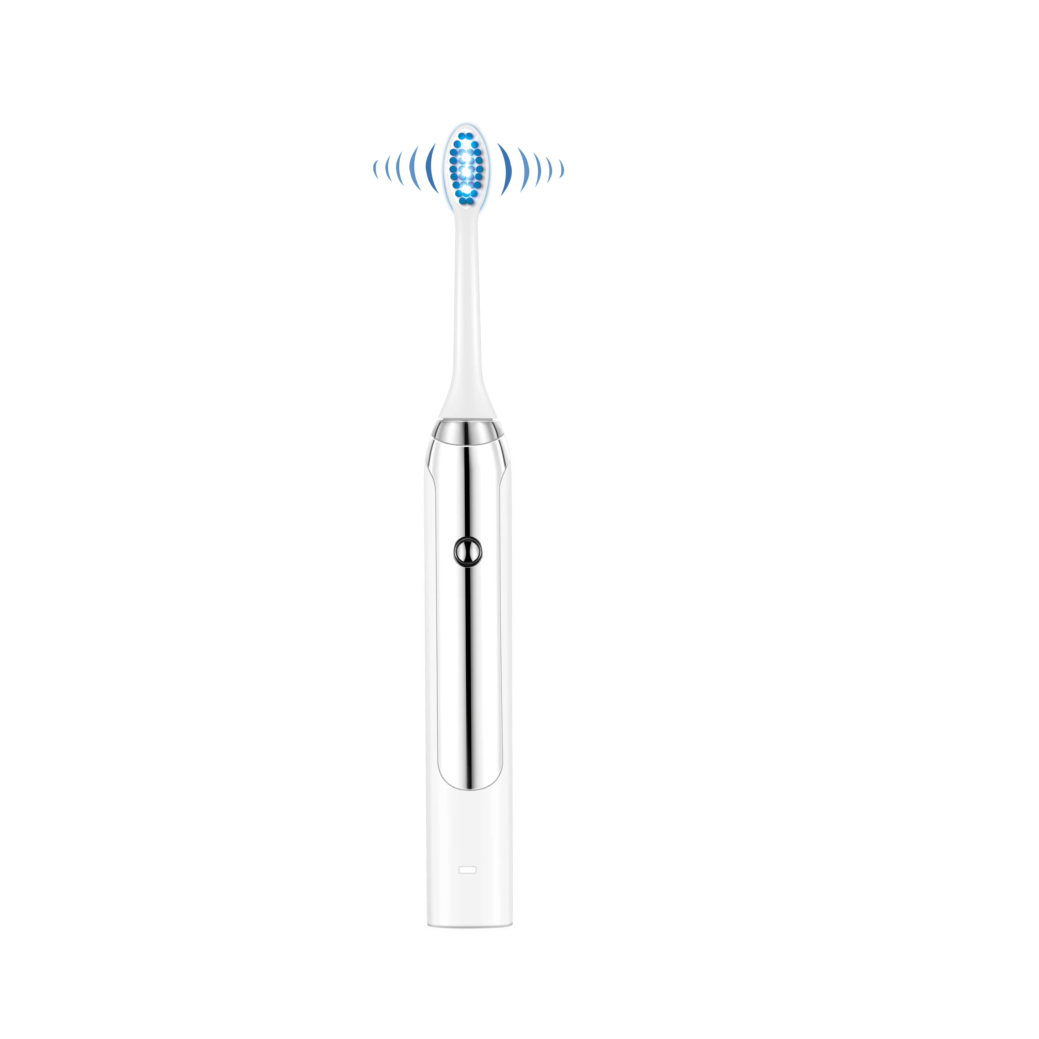 Best Selling High Quality Blue Led Light Waterproof Sonic Electric toothbrush with smart pressure sensor