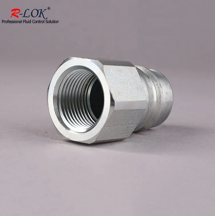 ISO7241 hydraulic quick release coupling NPT BSP high pressure KZE female male gas safe quick coupling connector for water pump
