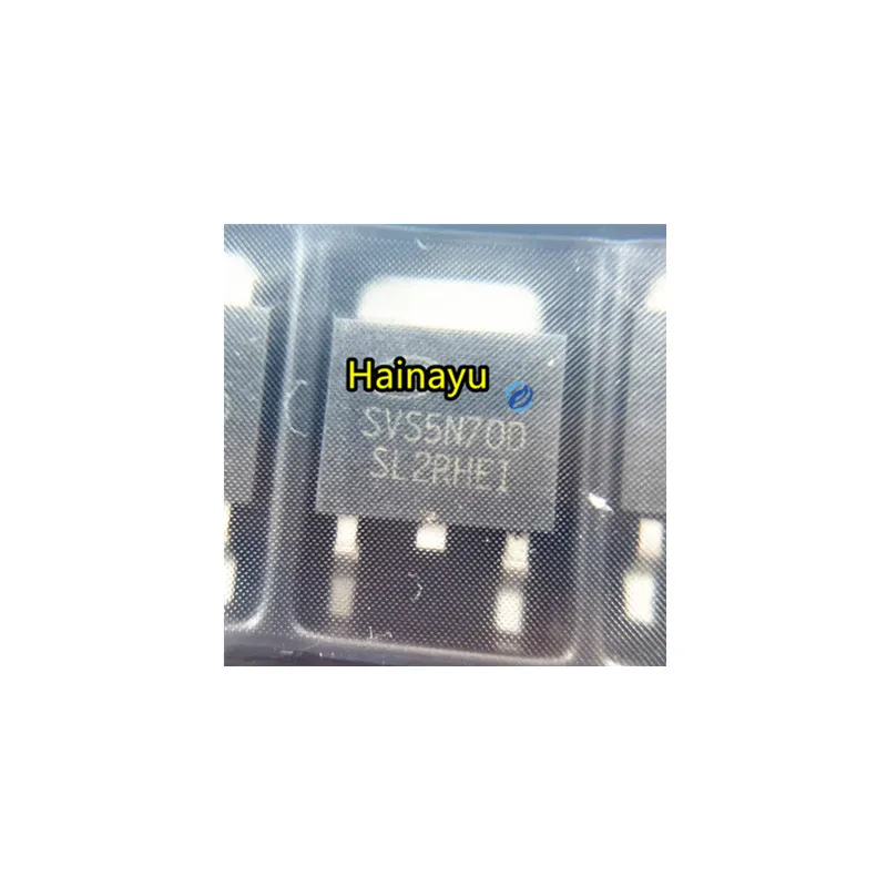 Hainayu chip IC electronic components Diode resistor capacitor with single SVS5N70D SVSSN70D TO252 700V 5A SMD MOS transistor.