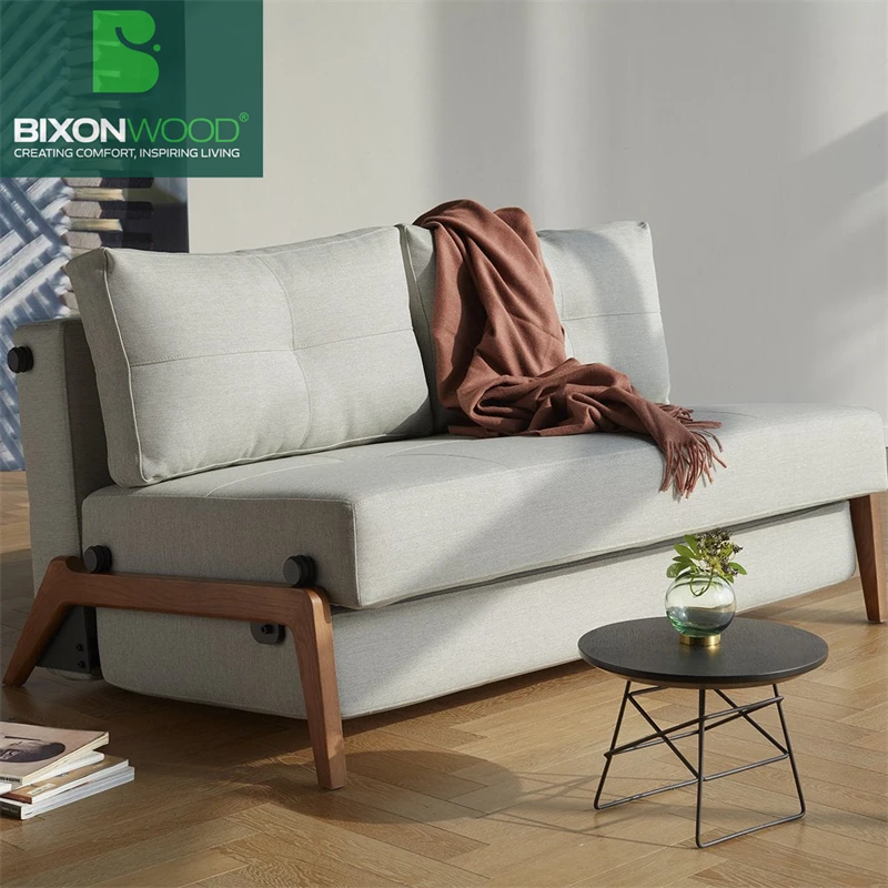 BIXONWOOD Luxury Modern Sofa Set High Quality Tufted Fabric Folding Sofa Bed for Living Room Hotel Outdoor or Apartment Use