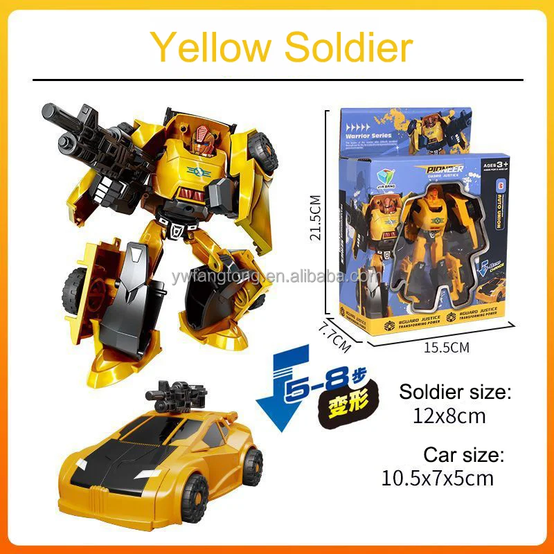 DMG Toy hot sale transformable deformation robot toys distortion inertial sliding car change shape robot trans robot toy car