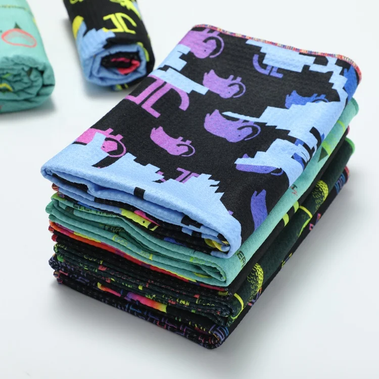 Professional Custom Personalized Printed Waffle Microfiber Golf Towels